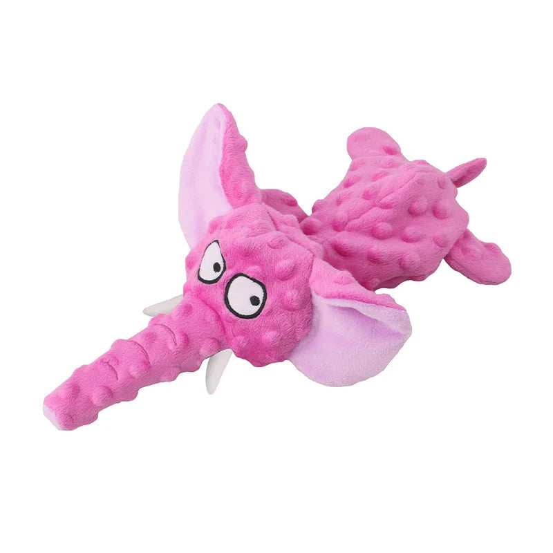 Durable Plush Dog Squeak Toy