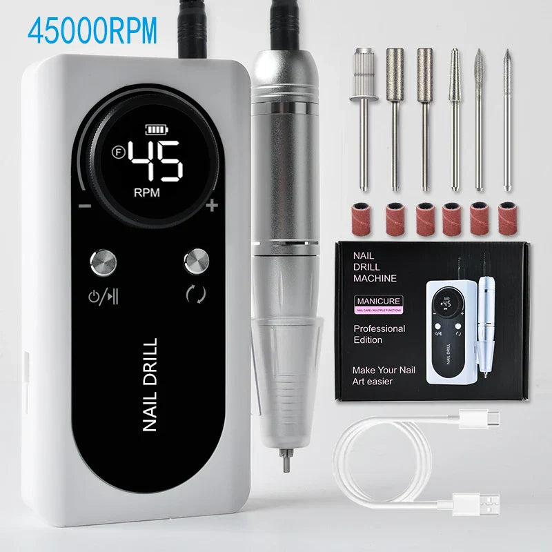Portable Professional Electric Nail Drill