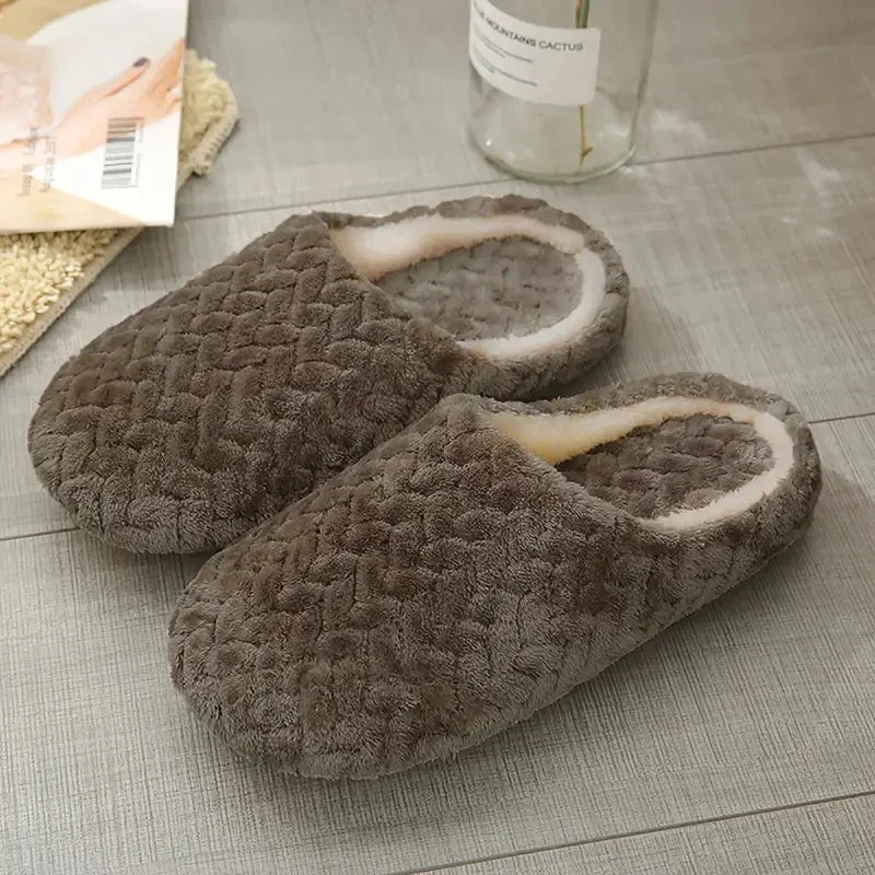 CozyStep Unisex Fluffy Slippers