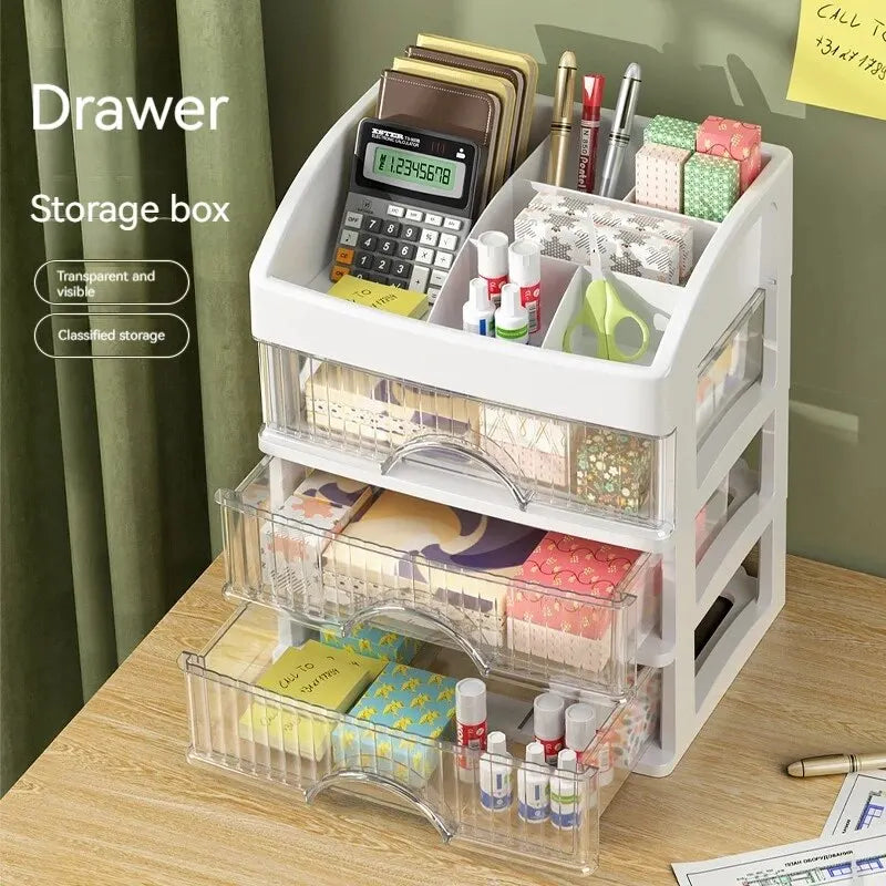 Multi-Layer Desktop Storage Box