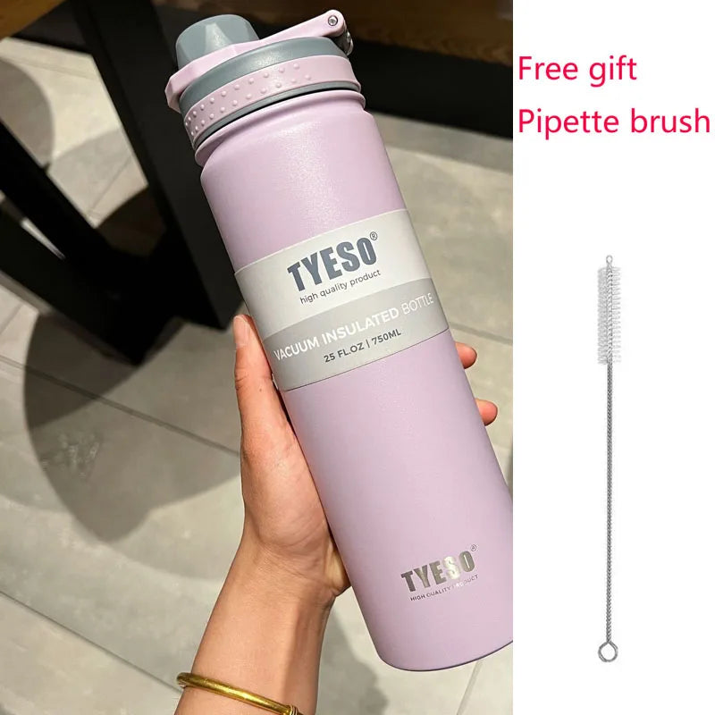 Tyeso stainless steel water Bottle for travel