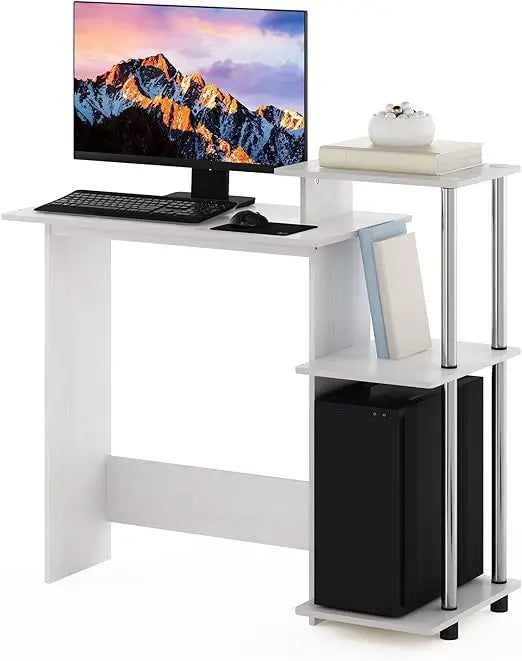 Modern Square Shelf Laptop Desk