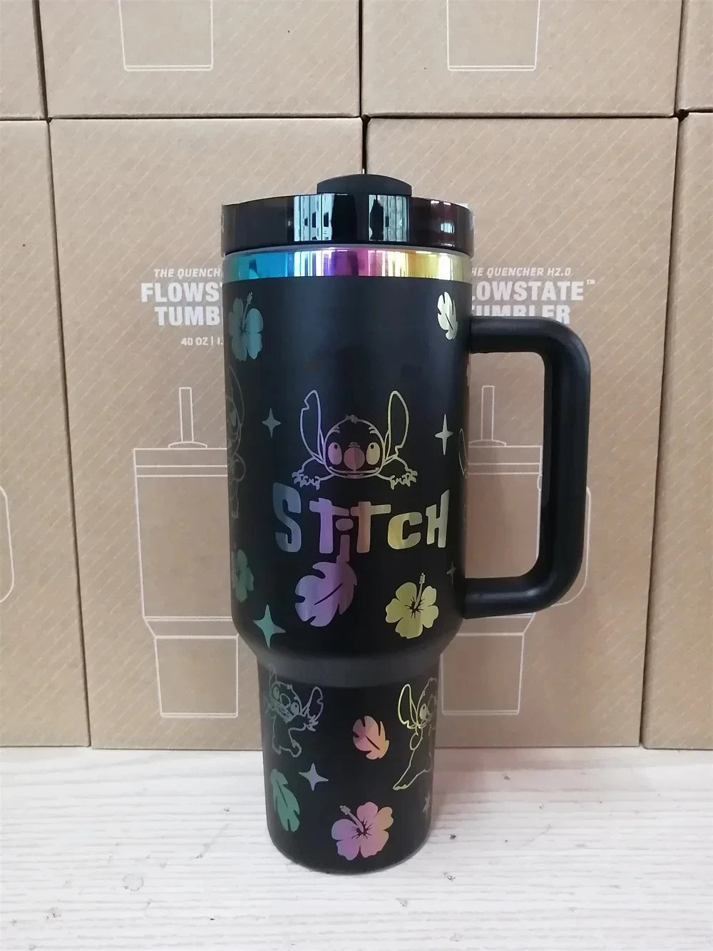 Bandai Miniso Stitch Stainless Steel Tumbler