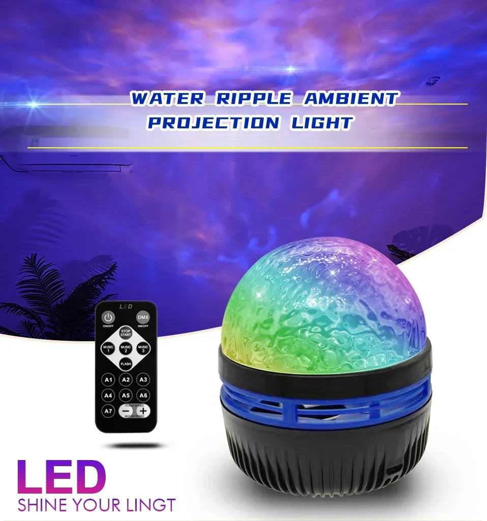 LED Galaxy Star Projector Light