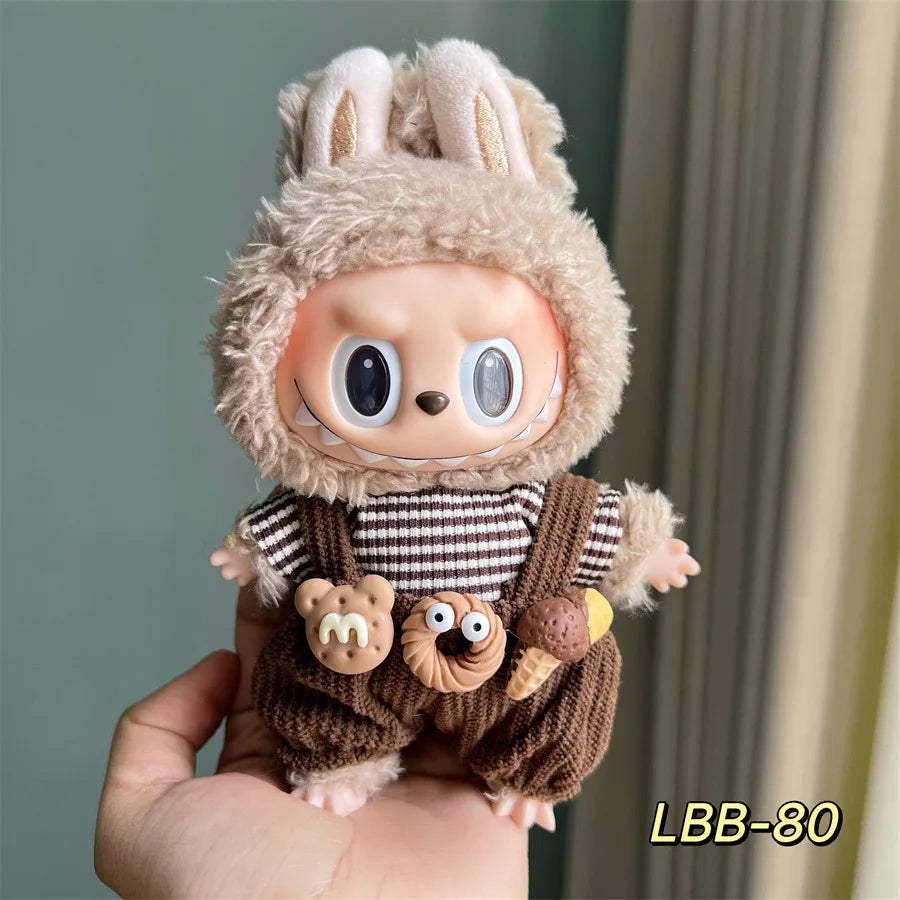 Labubu Mini Doll Clothes Set
