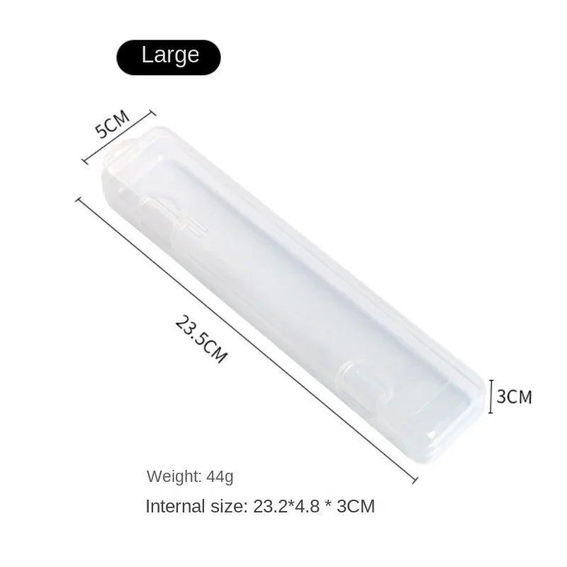 Portable Transparent Brush Storage Box