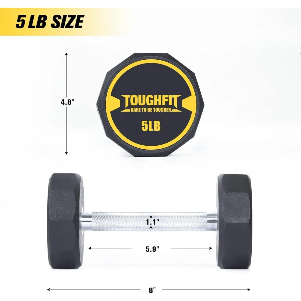 5-20lbs Dumbbell Set with Rack