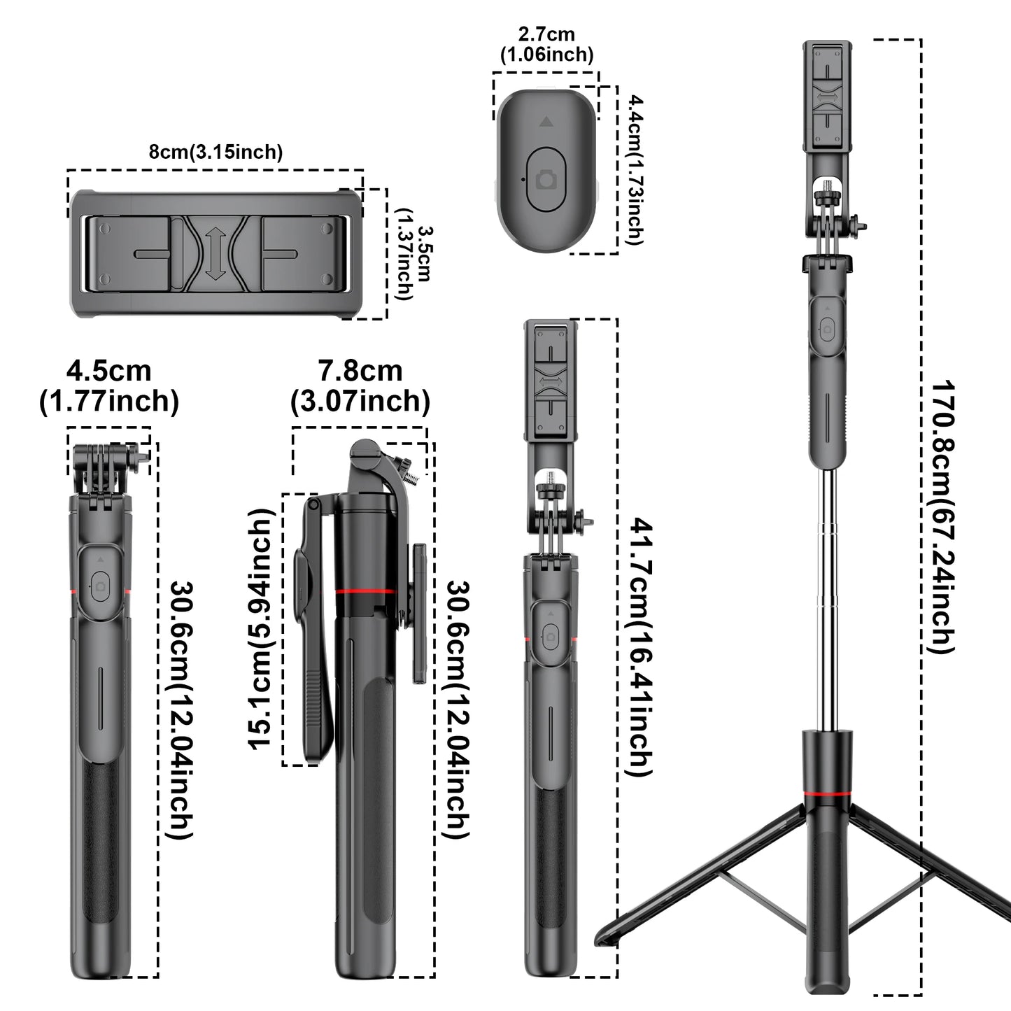 Selfieshow F16 Tripod Stick