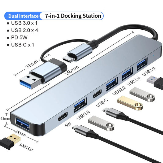 7-in-1 USB C Hub