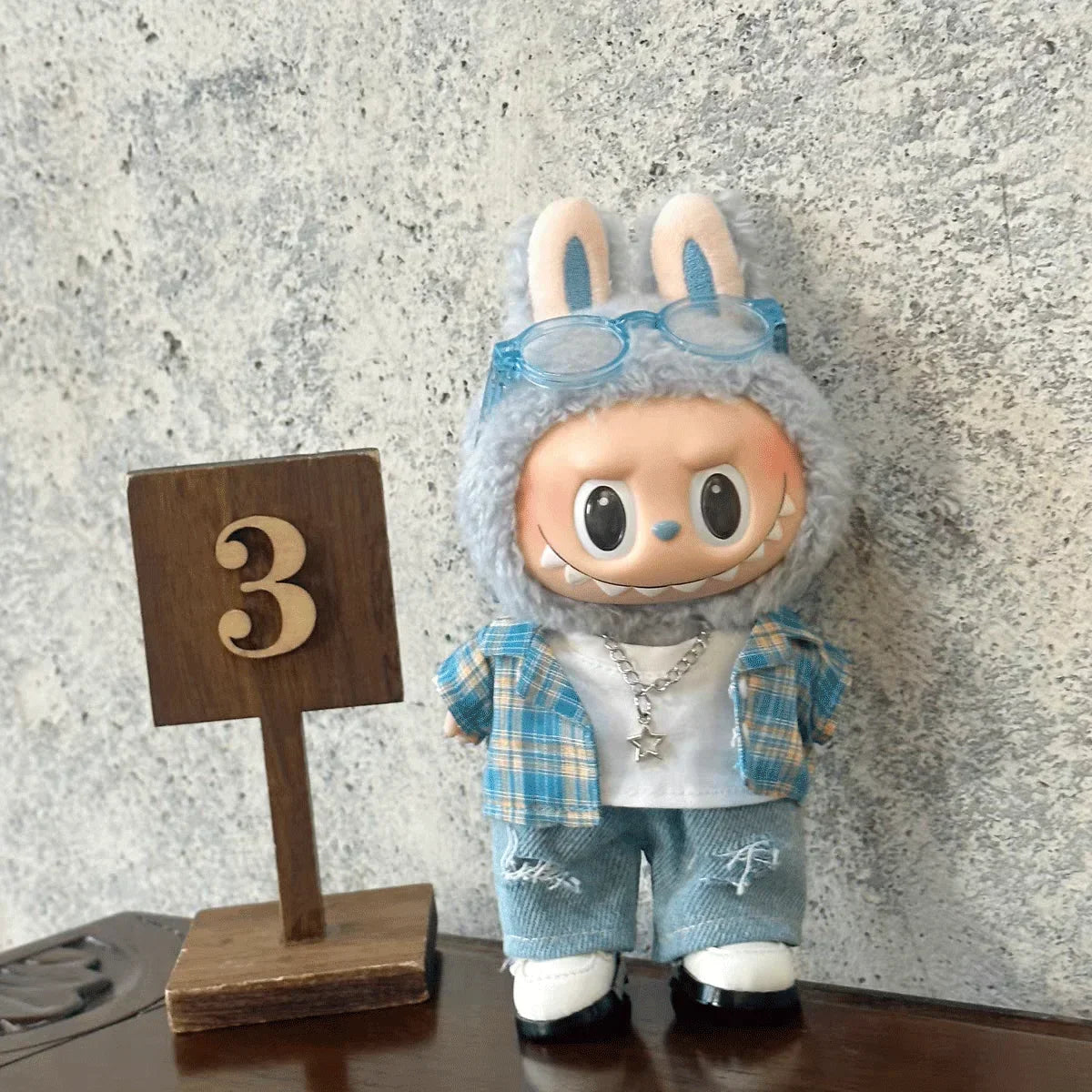 Labubu Summer Casual Outfit Set