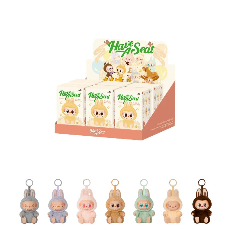 Labubu V1–V3 Macaron Pendant Doll