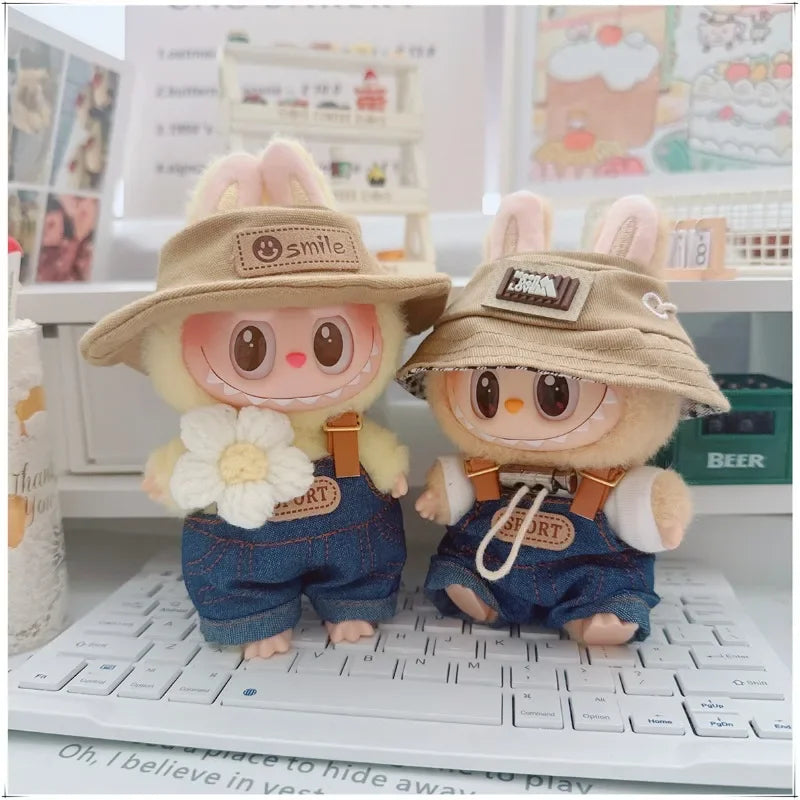 Labubu Denim Hoodie Outfit Set