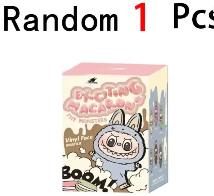 Labubu Heartbeat Macaron Doll Pendant