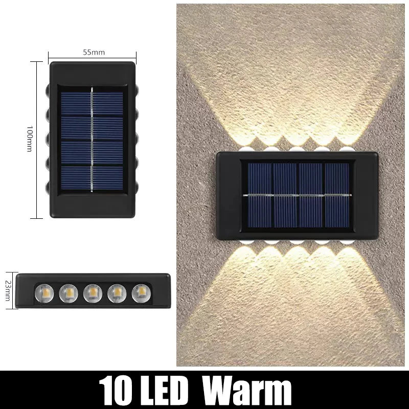 Solar Outdoor LED Wall Lights