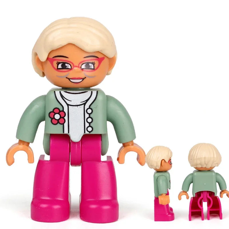 City Careers Action Figures Blocks