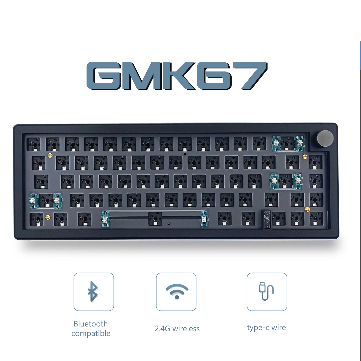 GMK67 65% Mechanical Keyboard Kit