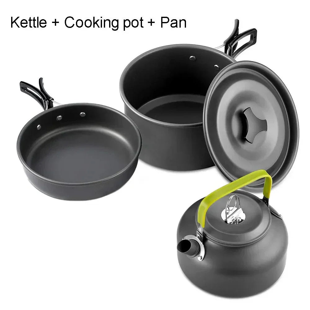 Outdoor Non-Stick Cookware Kit