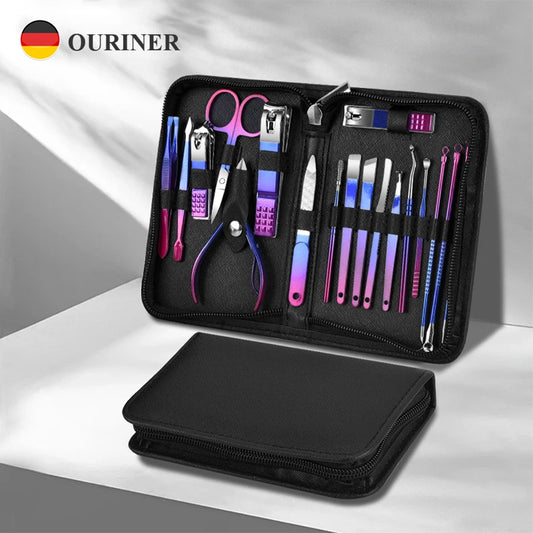 Professional Stainless Steel Manicure Set