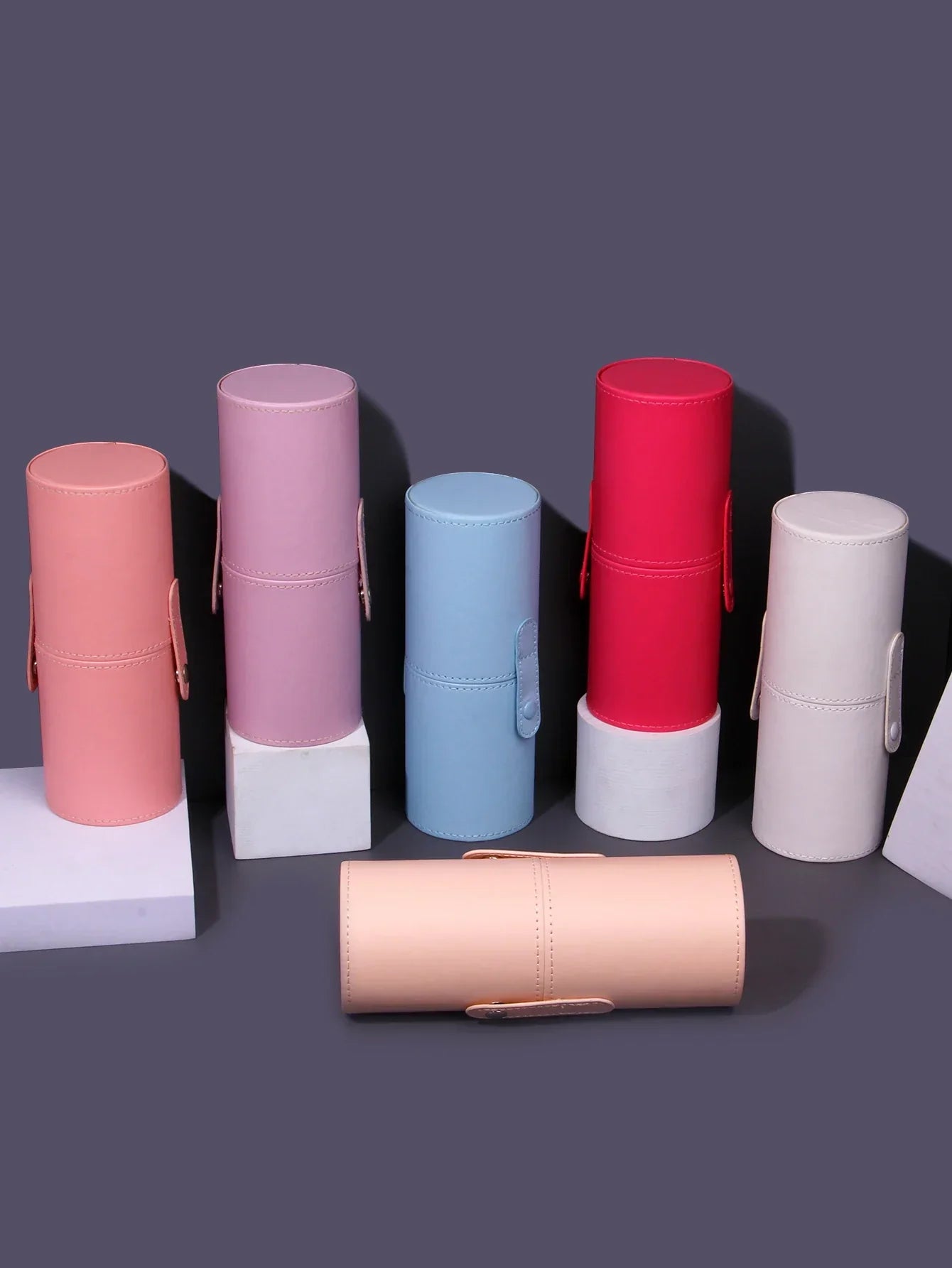 Portable Dustproof Makeup Brush Bucket