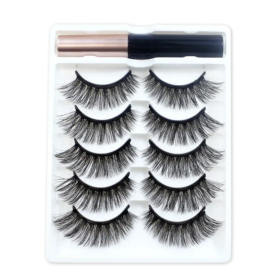 3D Magnetic Fluffy Eyelashes