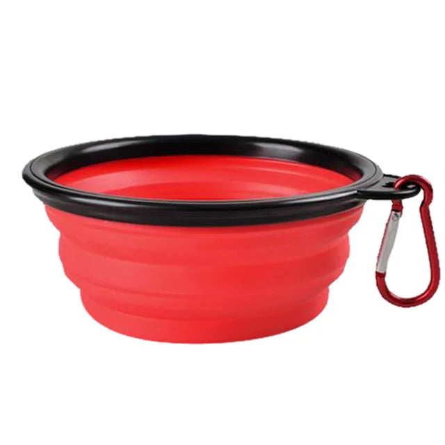 Collapsible Silicone Pet Travel Bowl