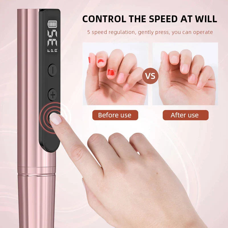 Cordless Rechargeable Nail Drill Machine