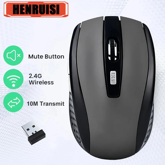 Wireless Ergonomic Optical Mouse