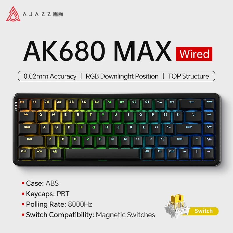 AJAZZ AK680 Gaming Mechanical Keyboard