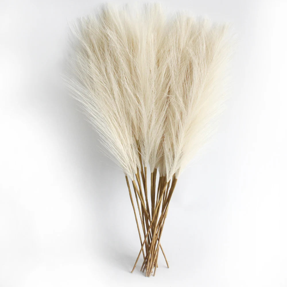 Artificial Pampas Grass Decoration Set