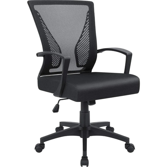 Ergonomic Mesh Mid-Back Chair