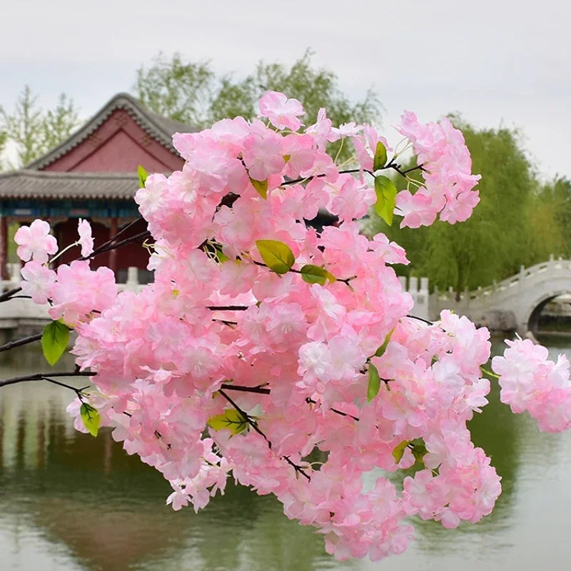 Artificial Cherry Blossom Branch