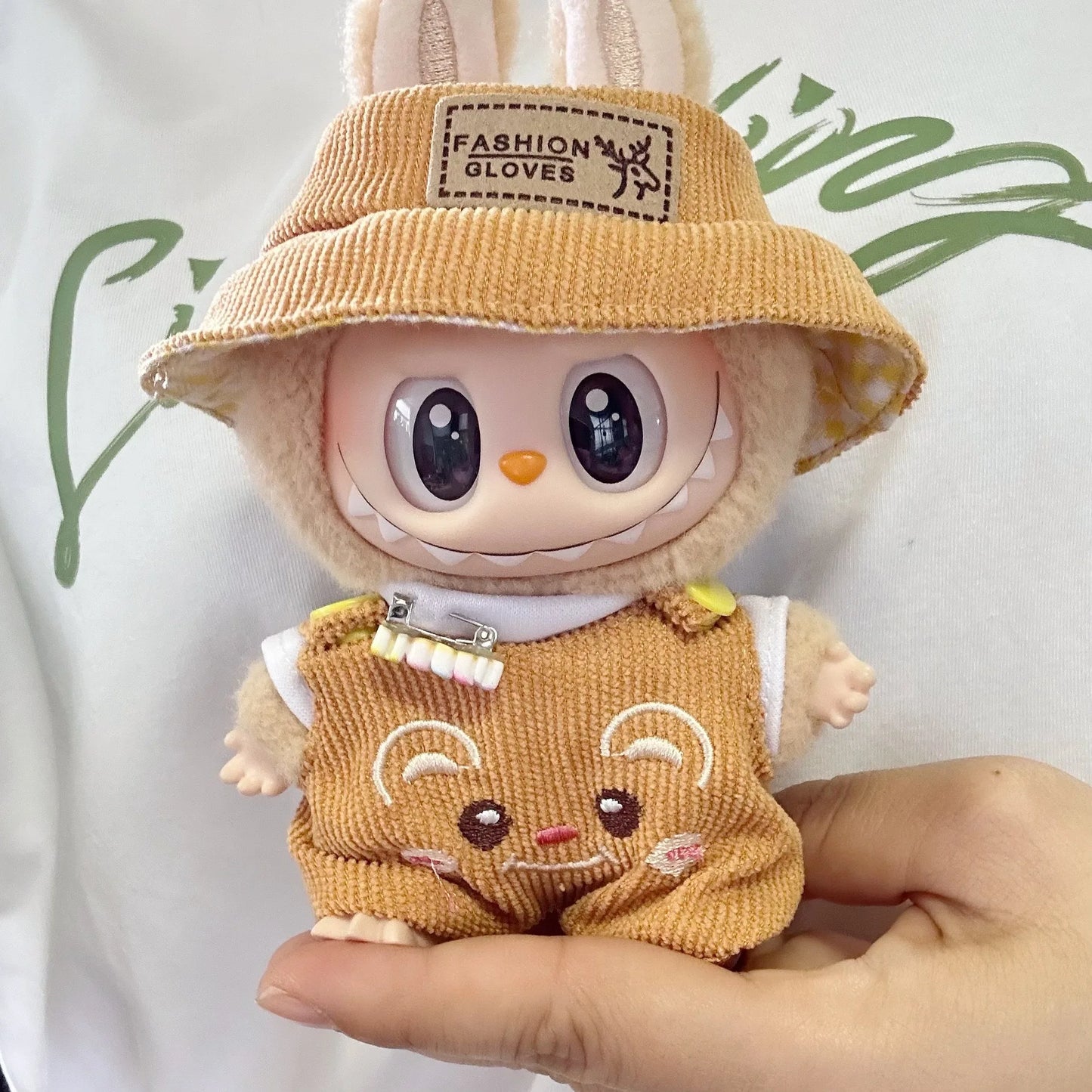 Labubu Autumn Onesie Hat Set