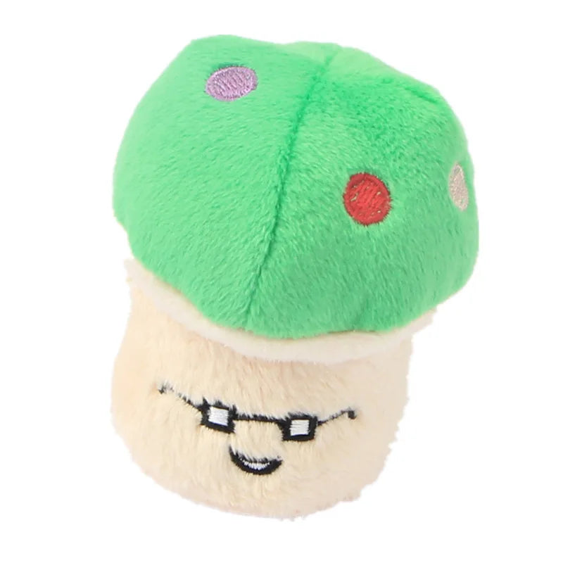 Plush Squeaky Banana Dog Toy