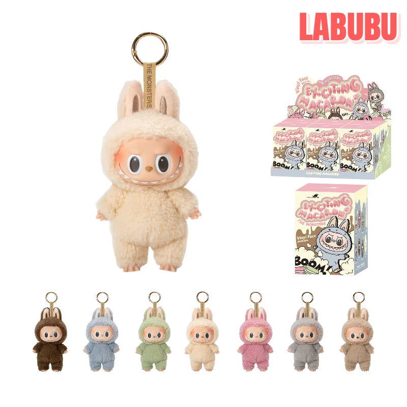 Labubu V1–V3 Macaron Pendant Doll