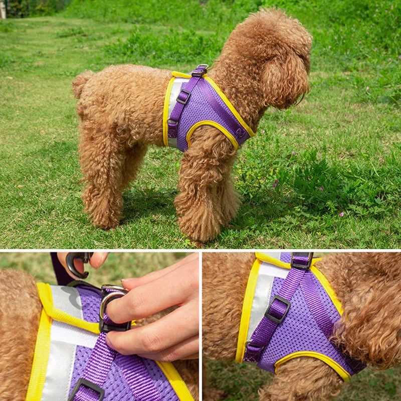 Adjustable Reflective Pet Harness