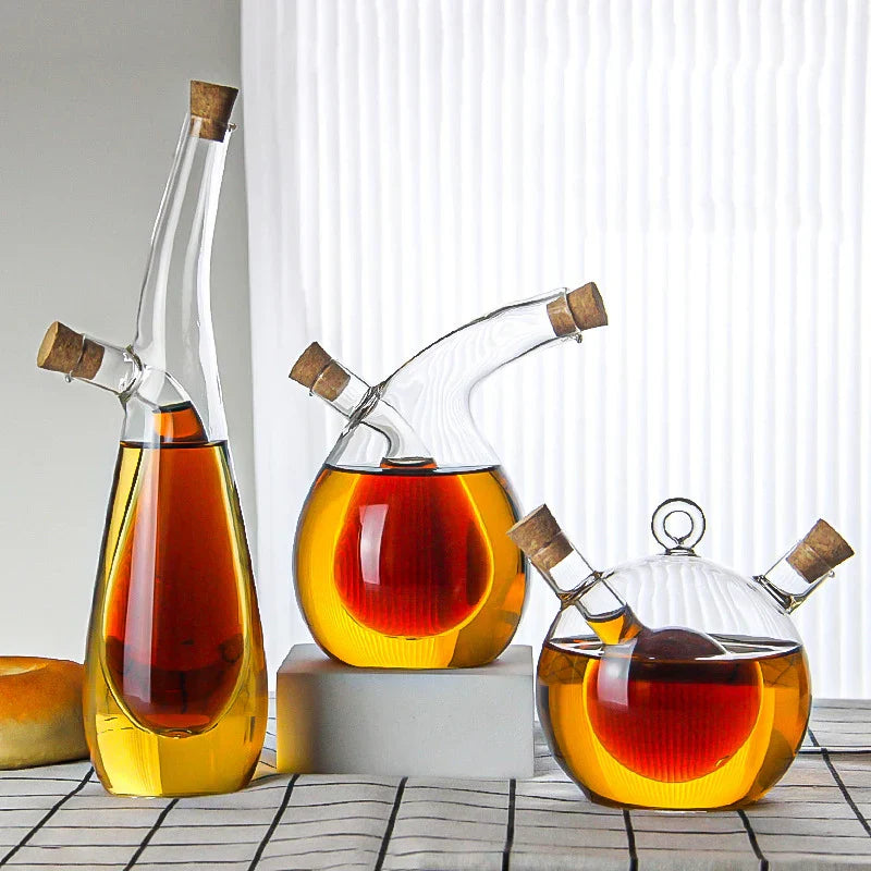 2-in-1 Glass Oil Jug