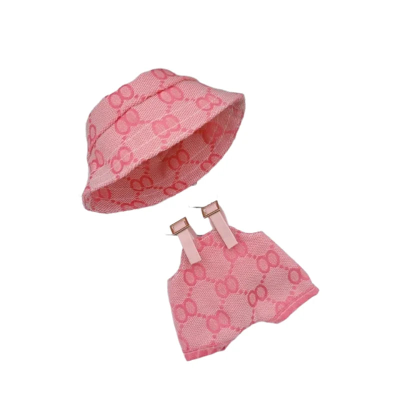 MINISO Labubu Pink Love Hoodie Set