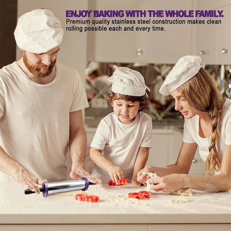 Adjustable Stainless Steel Rolling Pin