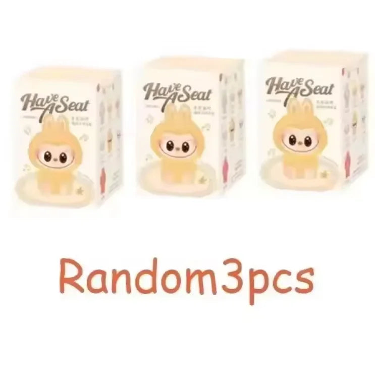 Labubu Heartbeat Macaron Blind Box Figurine