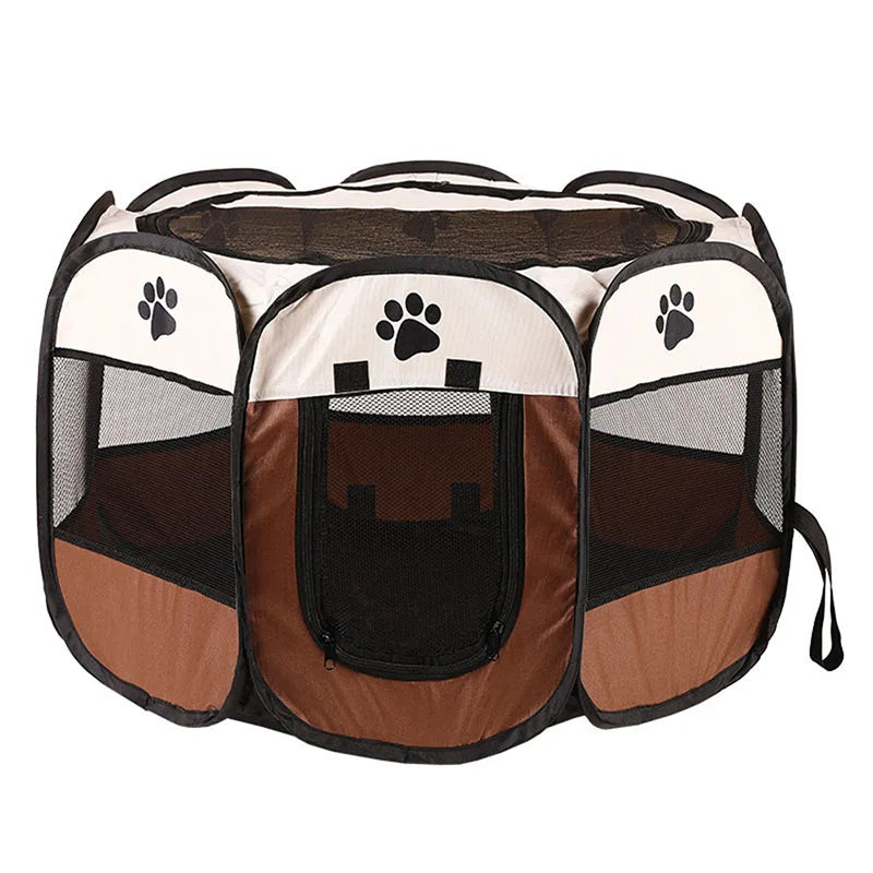 Pet Cage  Foldable Octagonal