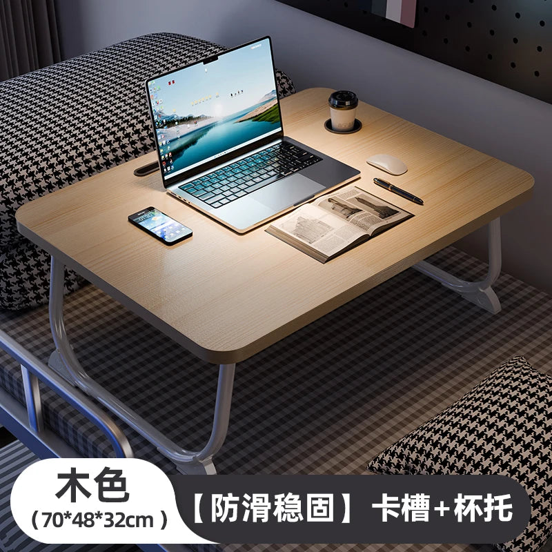 Ergonomic L-Shaped Folding Desk