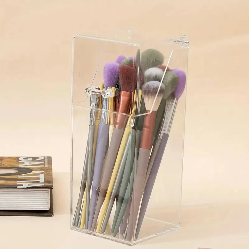 Large Acrylic Makeup Brush Holder