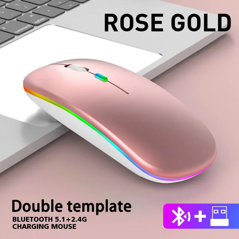 Dual-Mode Wireless RGB Mouse