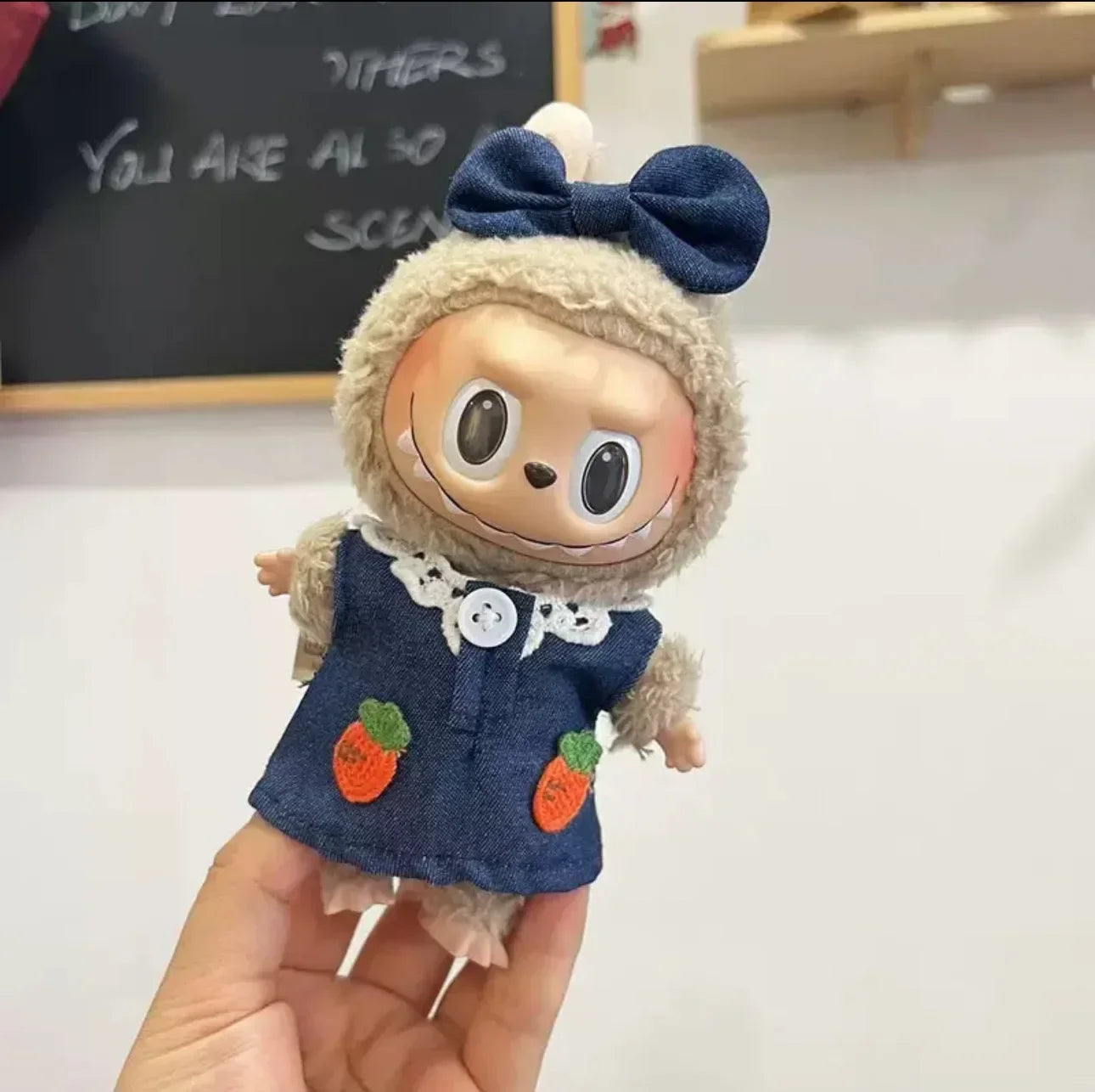 Labubu Doll Fashion Hoodie Set