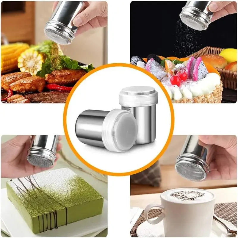 Stainless Steel Cocoa Flour Sifter