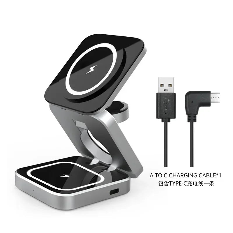 VBNM 3-in-1 Travel Charging Station
