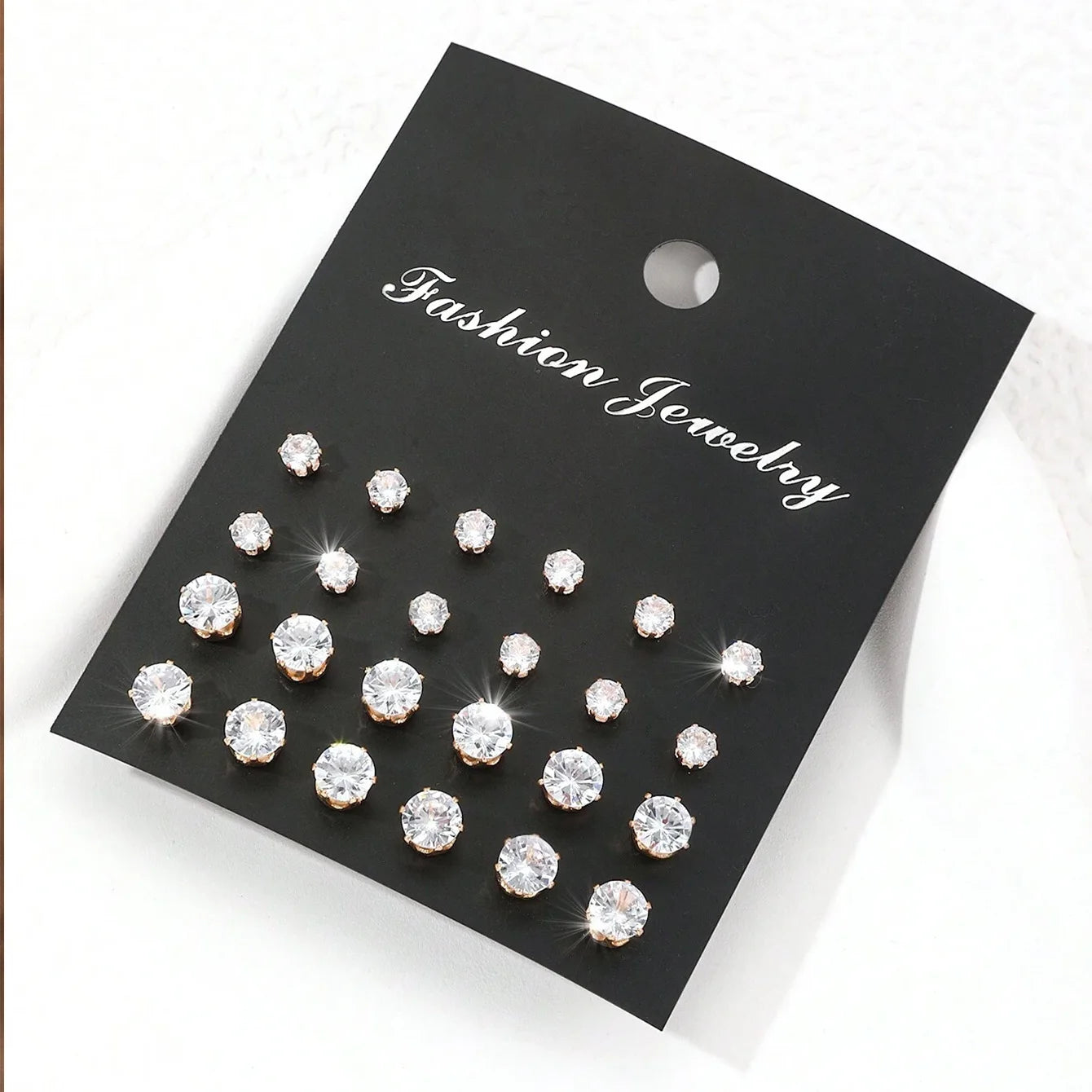 Luxury Zirconia Earrings Set