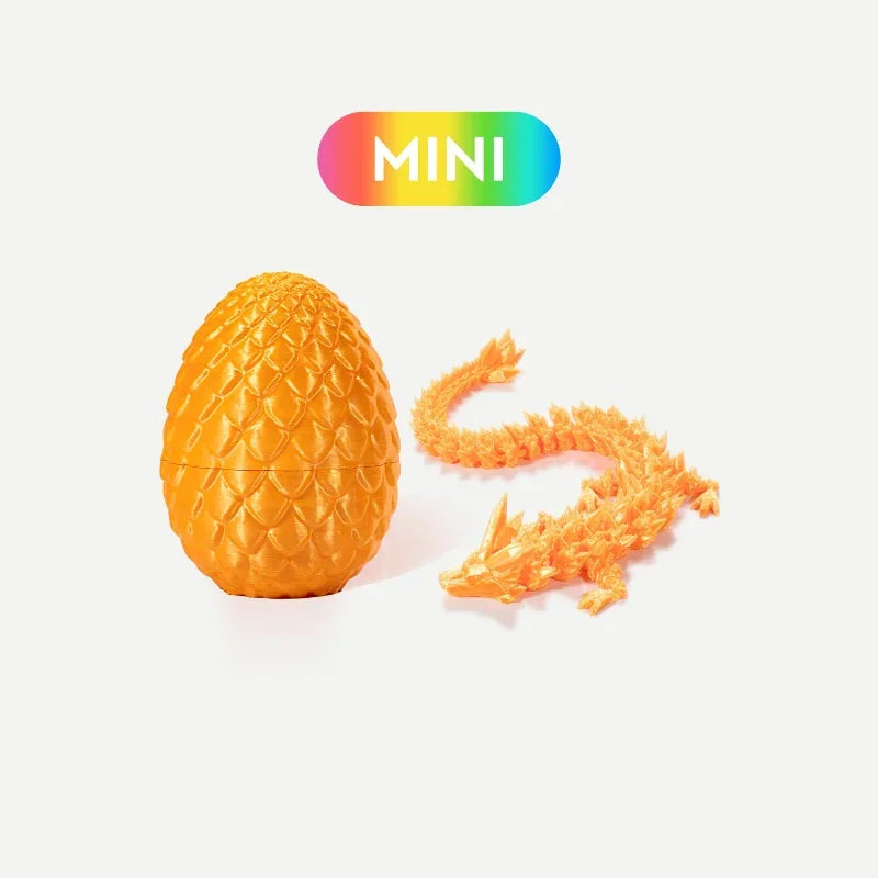 3D Printed Dragon Figurine