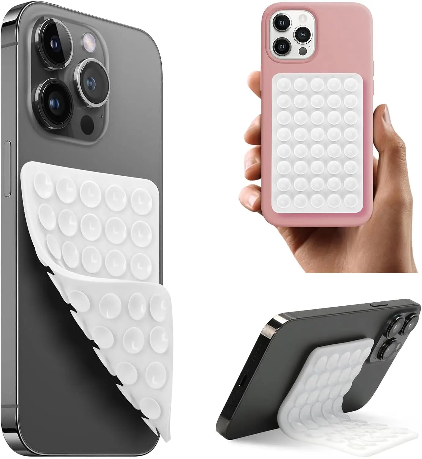 Heart Shape Double-Sided Suction Holder