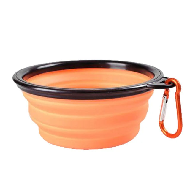 Collapsible Silicone Pet Travel Bowl